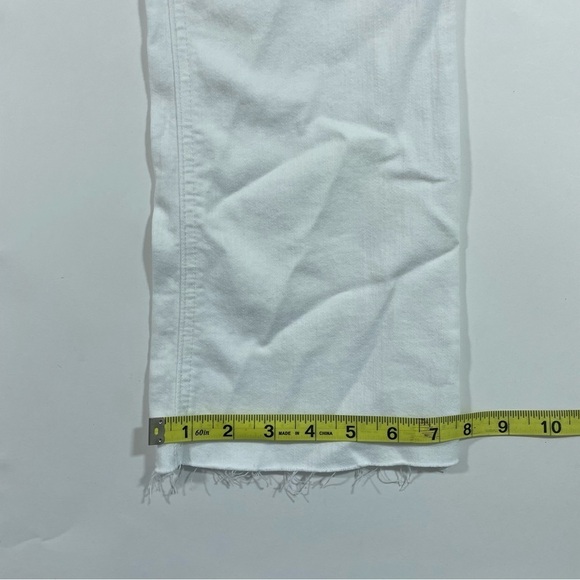 New J Crew 10” Billie Demi Boot Crop Jeans White Size 27 - Picture 10 of 12
